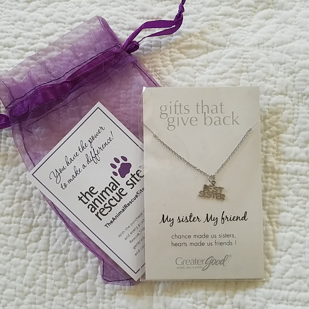 Best Sister Necklace